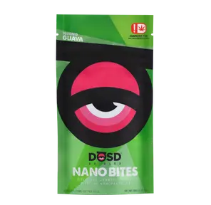 DŌSD Edibles - 1000mg Nano Bites - Guava Gummies (HYBRID)