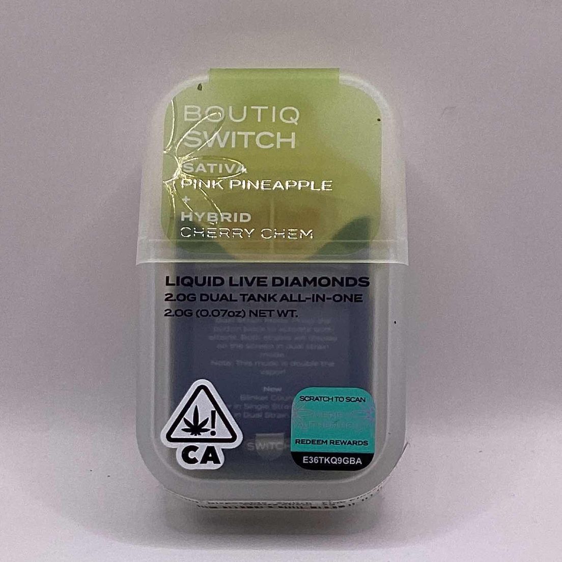 Boutiq - Disposable - Switch - Pink Pineapple x Cherry Chem - 2g