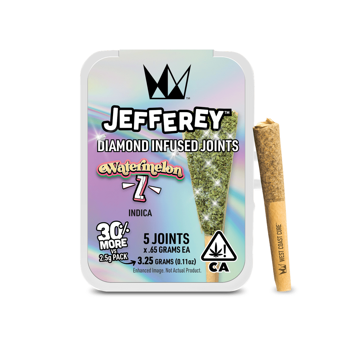 Watermelon Z - Jefferey Infused Joint .65g 5 Pack