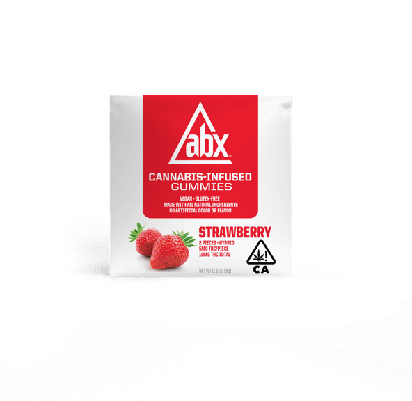ABX Strawberry Gummies 5mg (2 Pack)