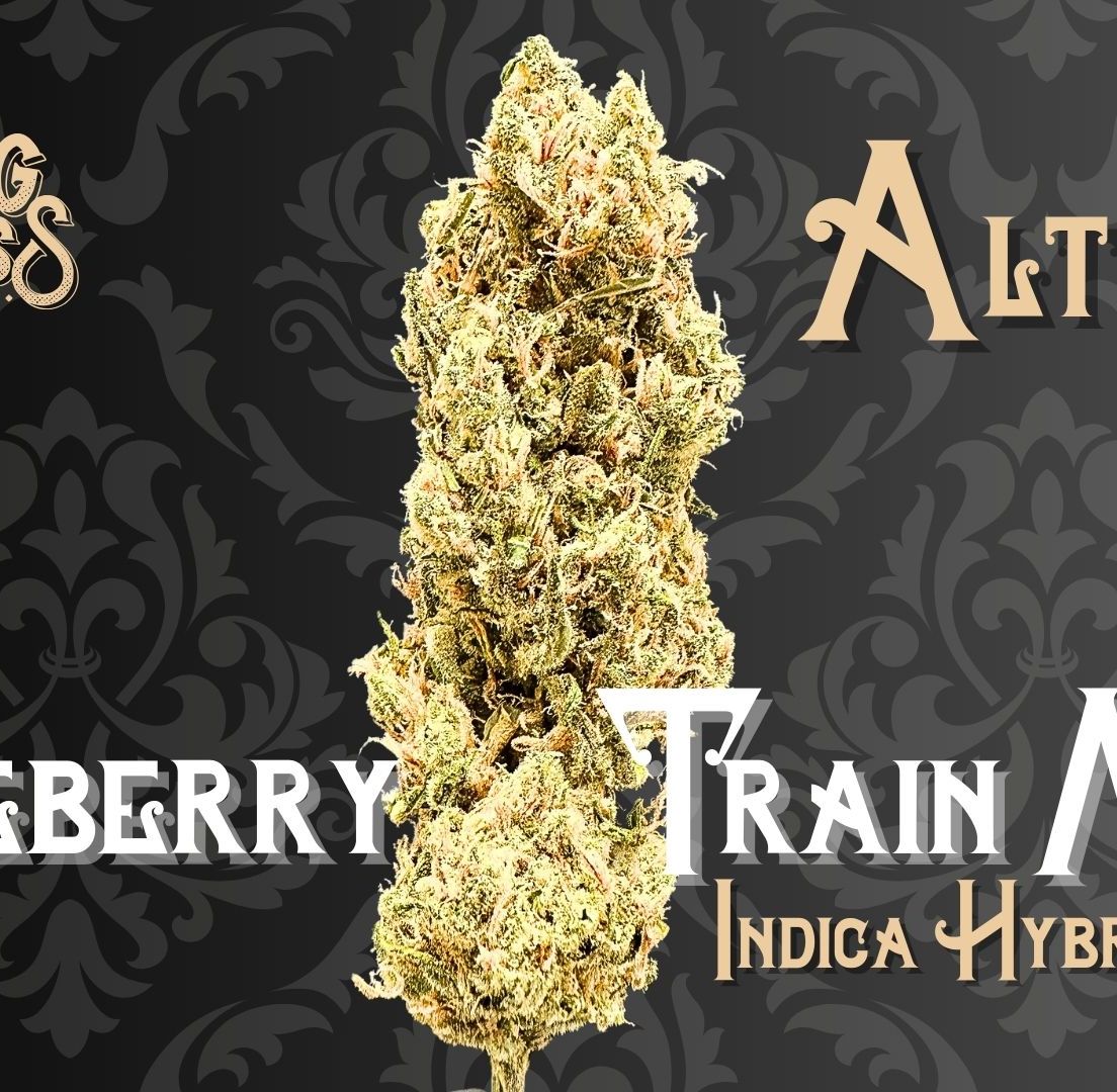 Alt Sol | Blueberry TrainMac | Flower | 1g | Indica-Hybrid