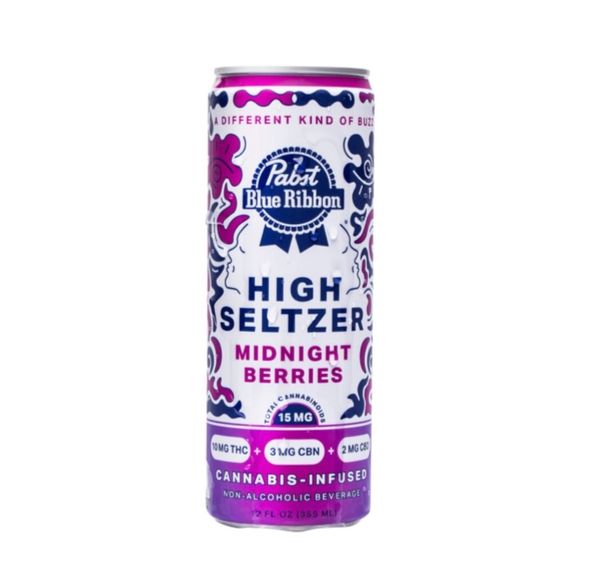 Pabst Blue Ribbon- MIDNIGHT BERRIES HIGH SELTZER 15MG