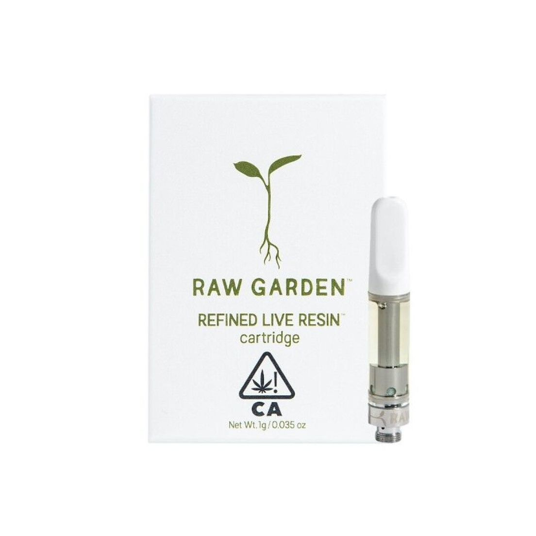 Raw Garden™ - Lemon Cream Sundae Refined Live Resin™ 1.0g Cartridge