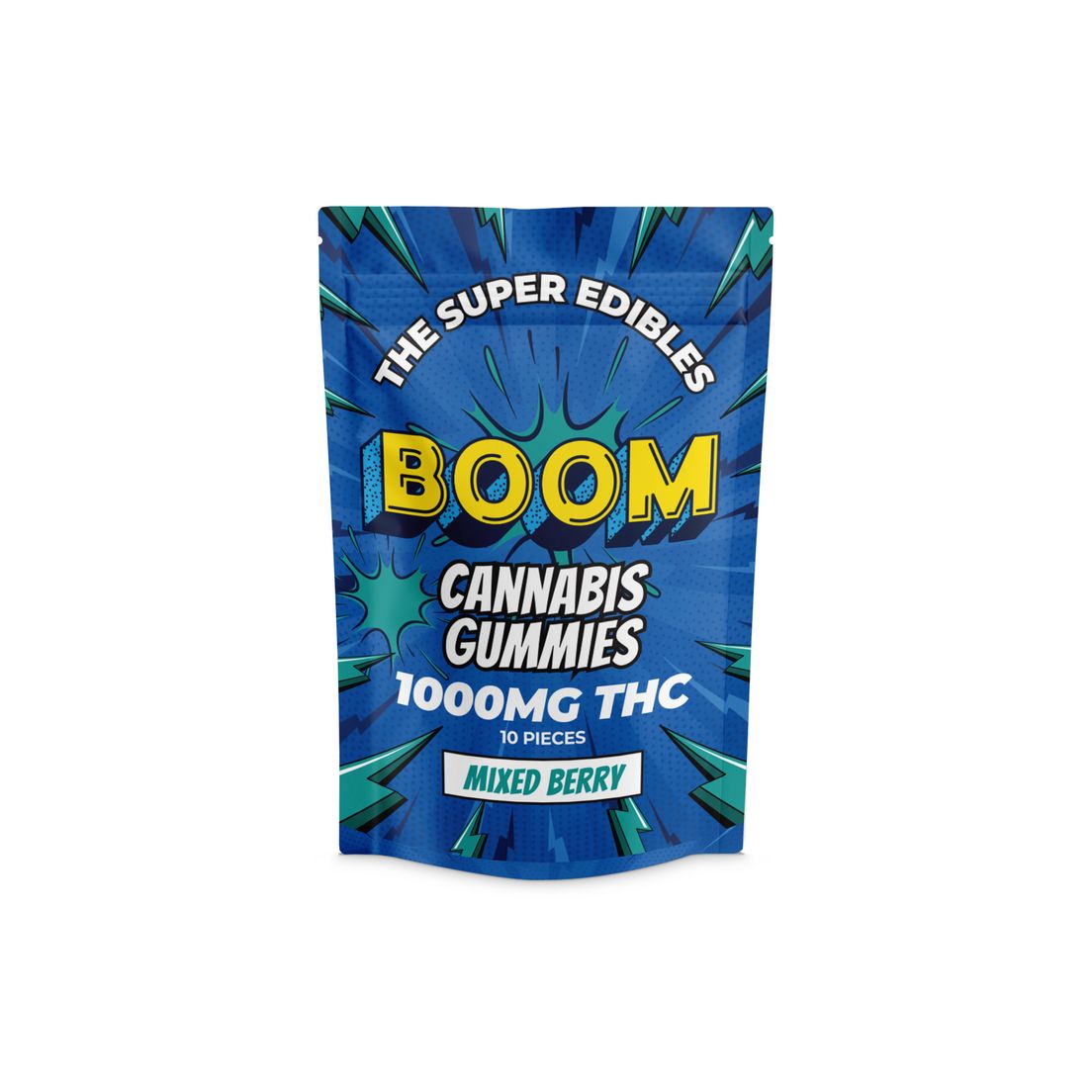 BOOM MIXED BERRY GUMMIES 1000MG