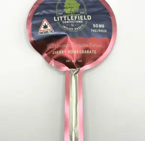 50mg Lollipop Cherry Pomegranate Littlefield Confections