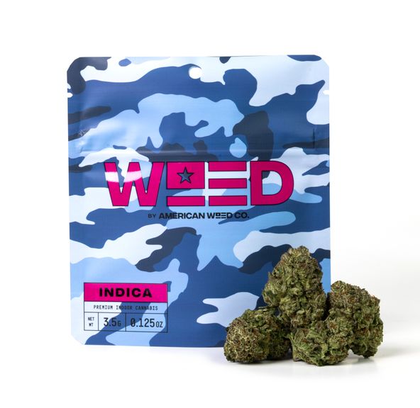 American Weed Co. WEED Flower Grapes & Cream 3.5g