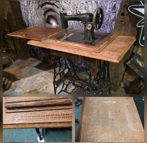 Antique - Collectable Antique Wheeler & Wilson No. 8 Treadle Sewing Machine Rare See Description