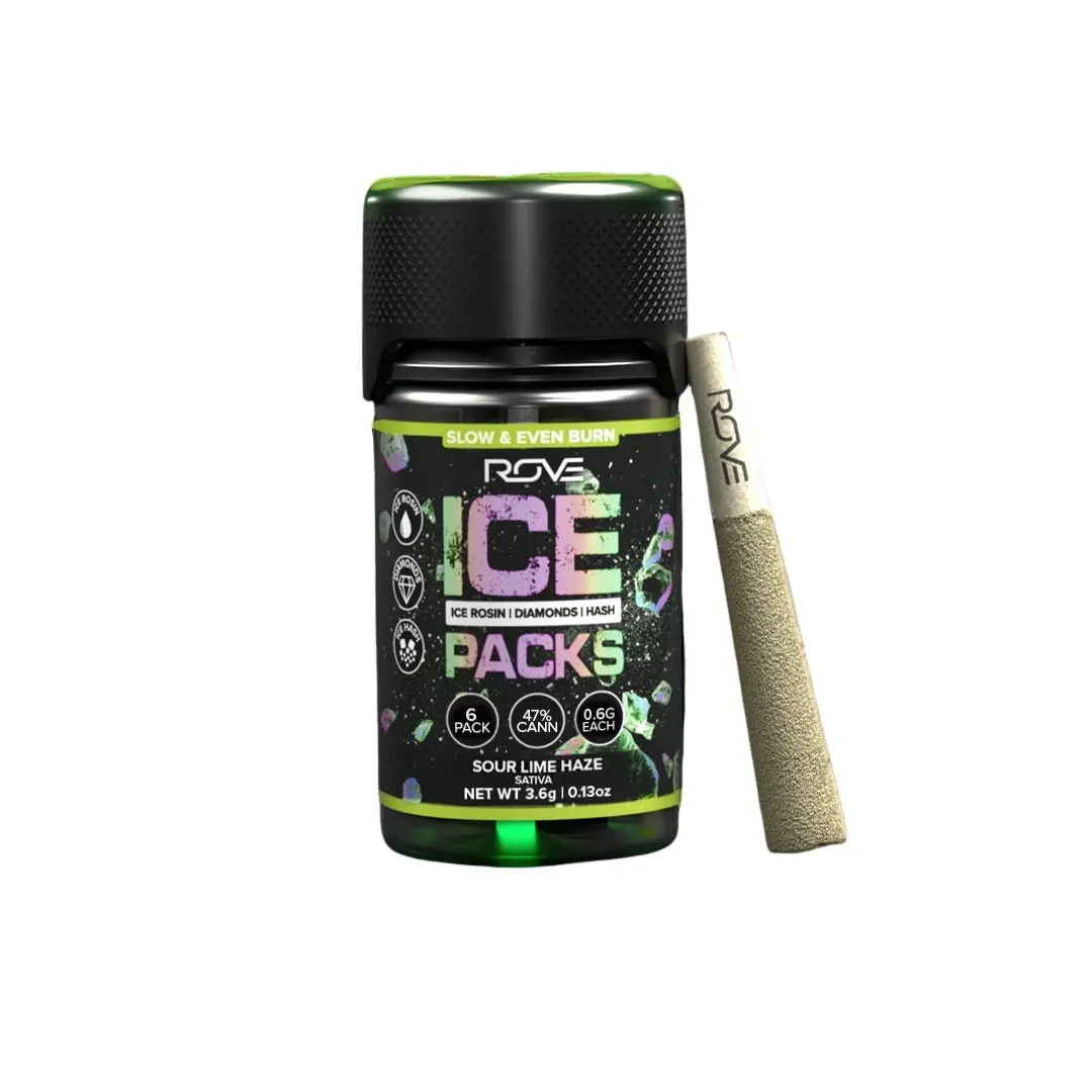 Rove Infused Pre-roll 6pk Sour Lime Haze 3.6g