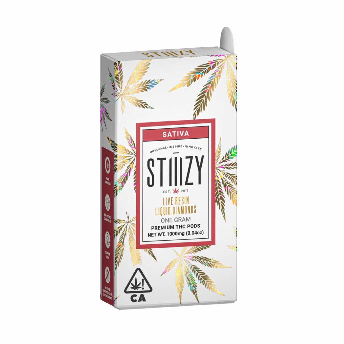Stiiizy- Hawaiian Snow Live Resin Liquid Diamonds Pod 1g (S)