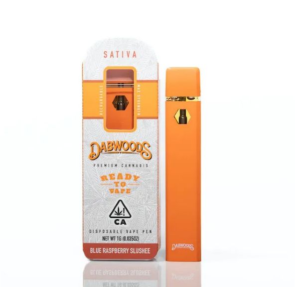 Dabwoods Blue Raspberry Slushee Disposable 1g