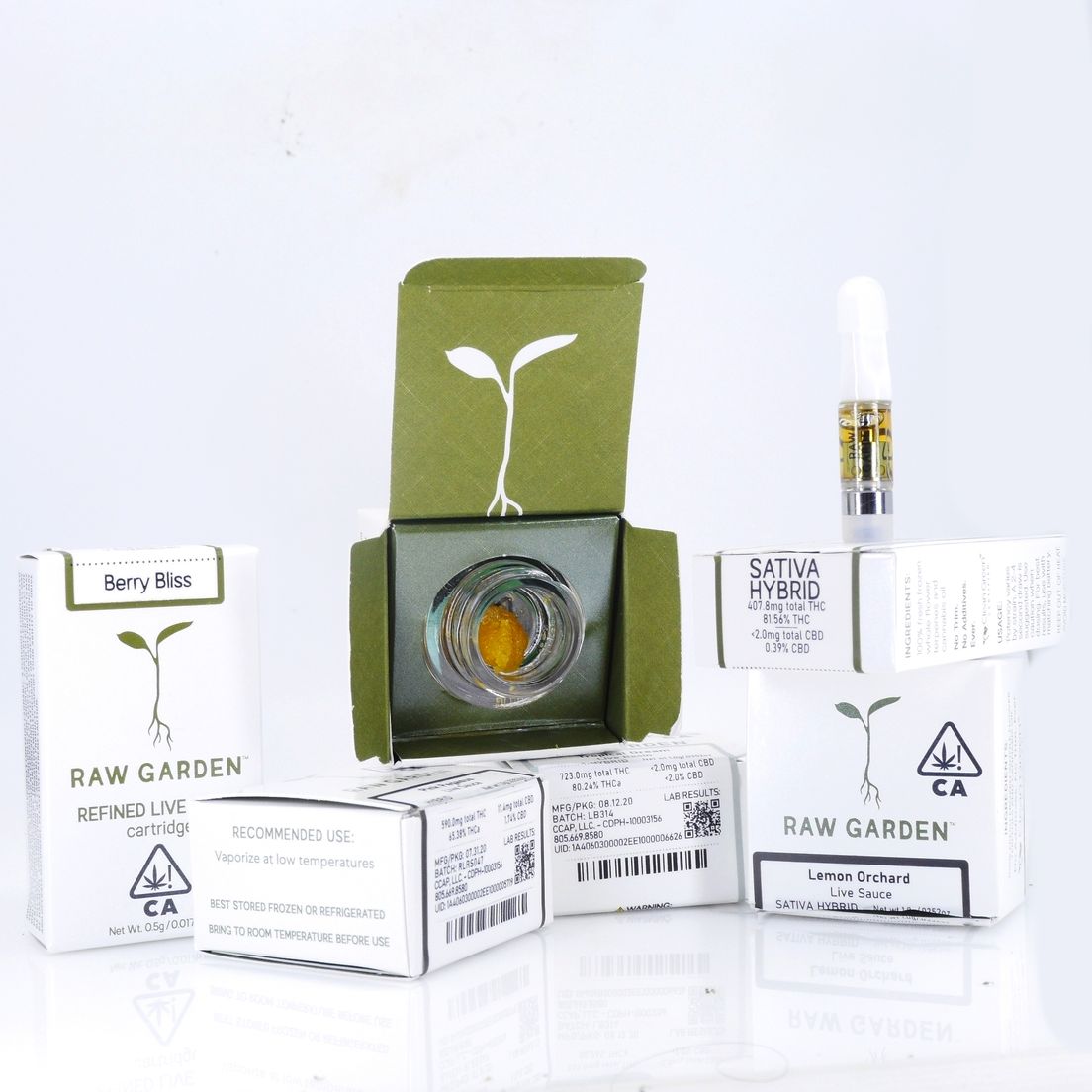 Raw Garden - 1g Cartridge (Lemon Gas)