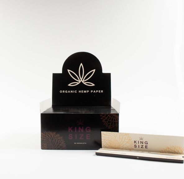 CAFE Rolling Papers: King Organic Hemp Paper