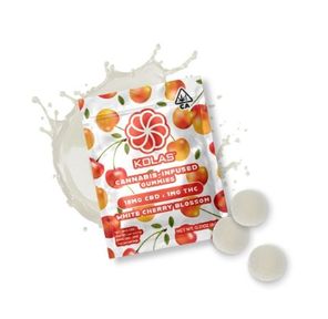 Kolas - White Cherry Blossom Gummies 2pk 2MG THC 36MG CBD