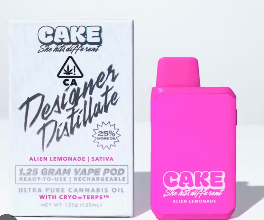 CAKE 1.25G DISP- ALIEN LEMONADE