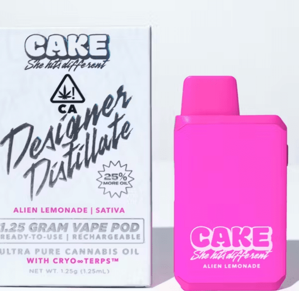 CAKE 1.25G DISP- ALIEN LEMONADE