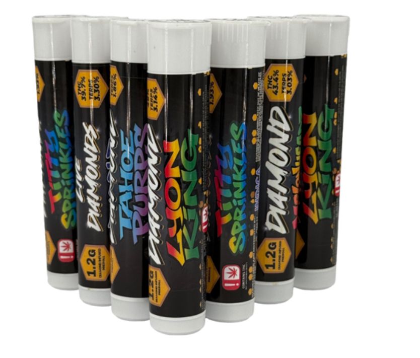 Cartel Oil Co - Diamond Infused Pre-Roll 1.2g - Hybrid - Apple Fritter