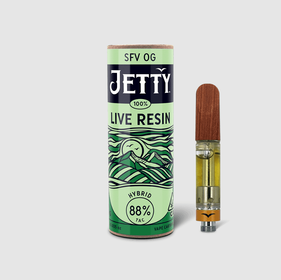 Jetty Live Resin Cartridge SFV OG 1g