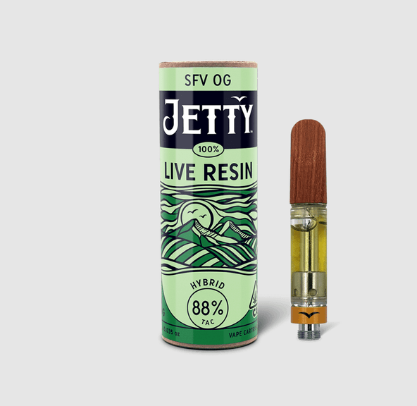 Jetty Live Resin Cartridge SFV OG 1g