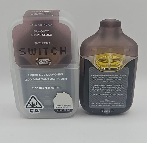 Boutiq Switch / Glow - Disposable - Mojito x Lime Slush - 2G