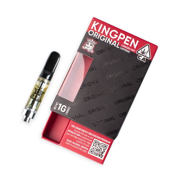 E. KINGPEN 1g THC Premium Cartridge - Cali O (S)