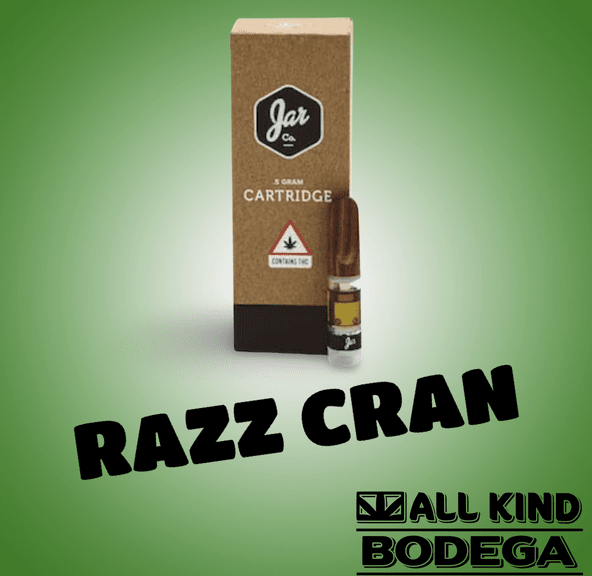Razz Cran Cured Resin .5g Vape Cart (@jarcannabis2.0)