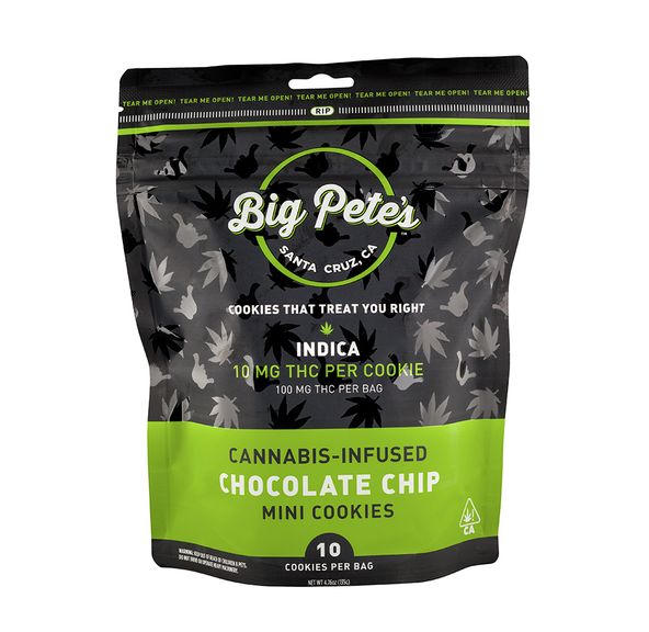 [Big Petes Treats] THC Cookies - 100mg - Chocolate Chip (I)