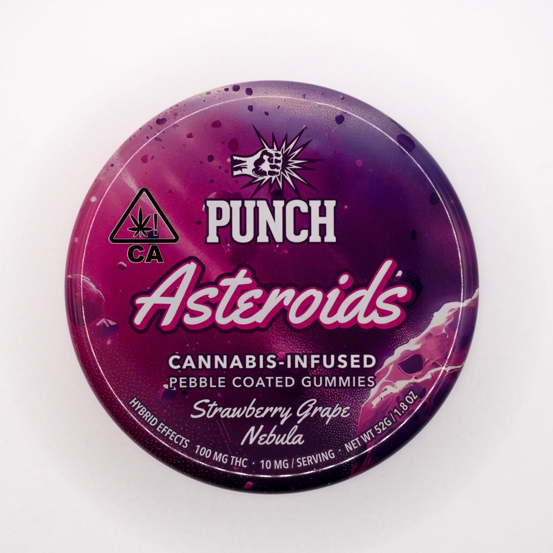 Punch - 100mg Solventless Asteroids - Strawberry Grape Nebula