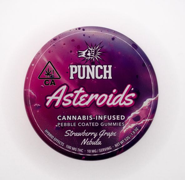 Punch - 100mg Solventless Asteroids - Strawberry Grape Nebula