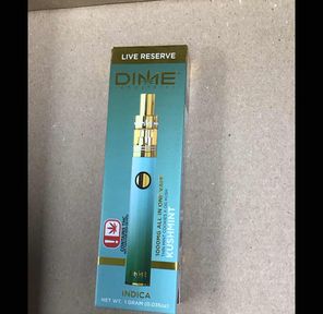 Kush Mint Dime Disposable Live Resin 1g