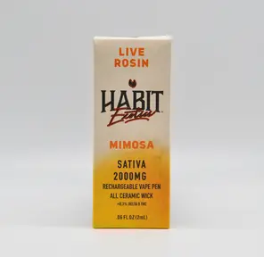 Habit THCa Live Rosin Mimosa Disposable, 2g