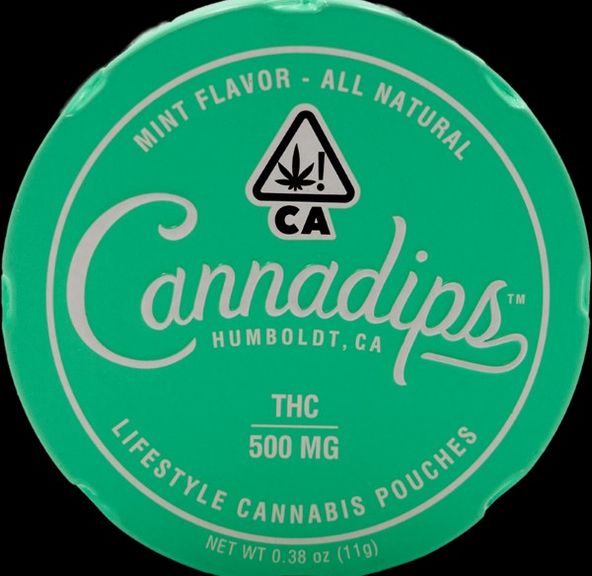 Cannadips Natural Mint 500mg THC