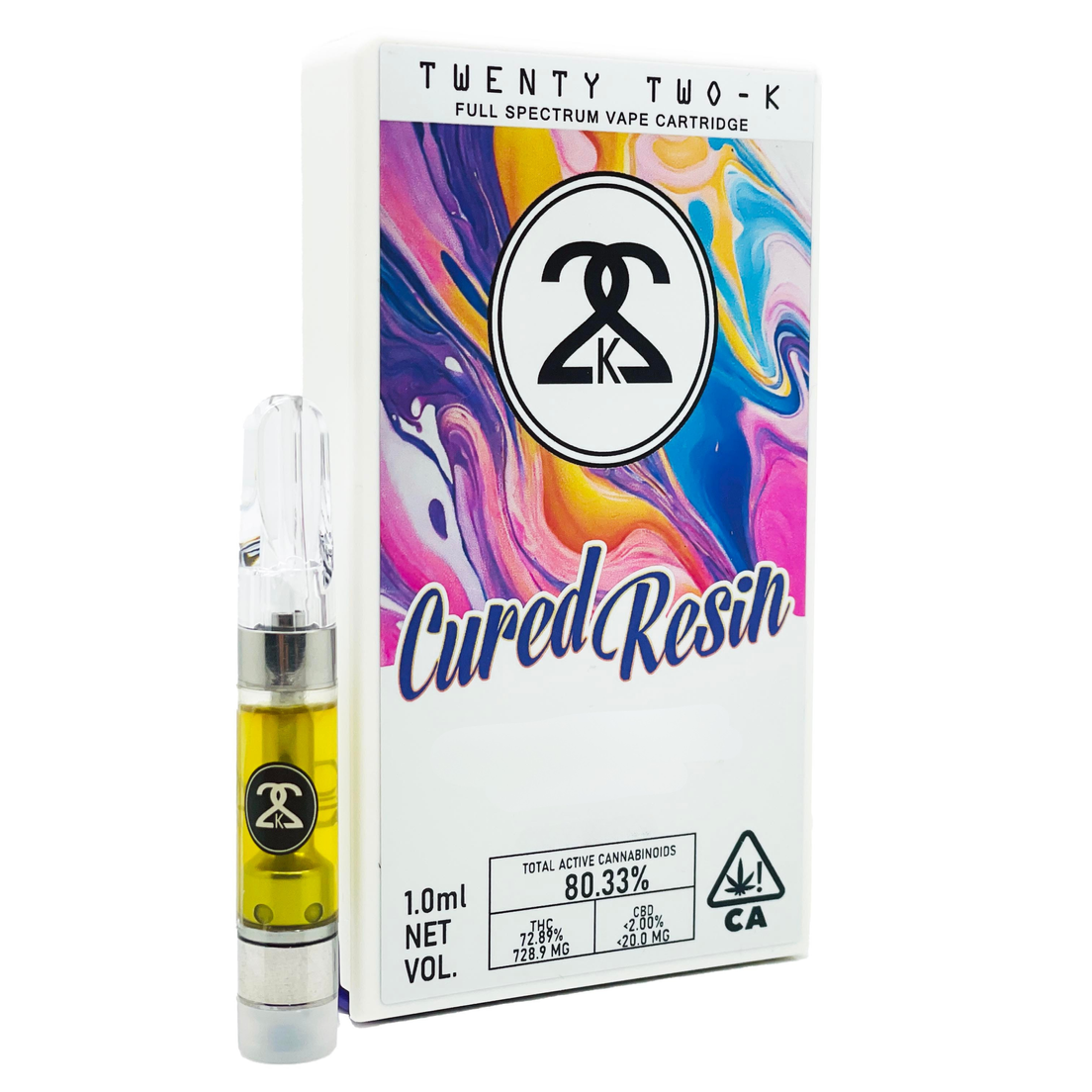 22K | Vape Cart | 1g | Cured Resin | Pink Berriez