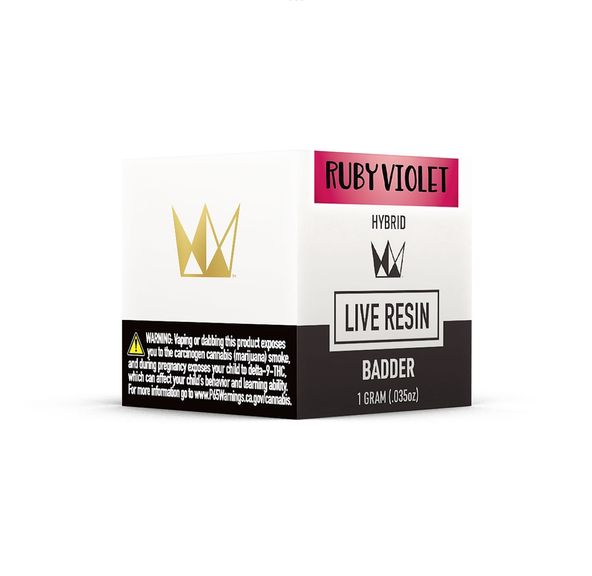 West Coast Cure - Ruby Violet Live Resin Badder 1g