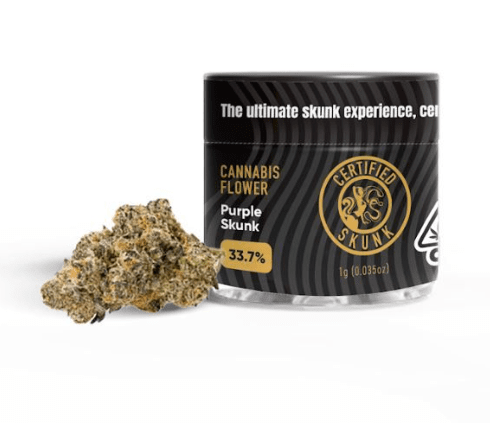 Certified Skunk Premium Indoor Flower Sunset Zkittles 1g