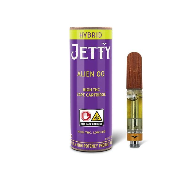 Jetty | Alien OG (H) | 1g High THC 510 Cartridge