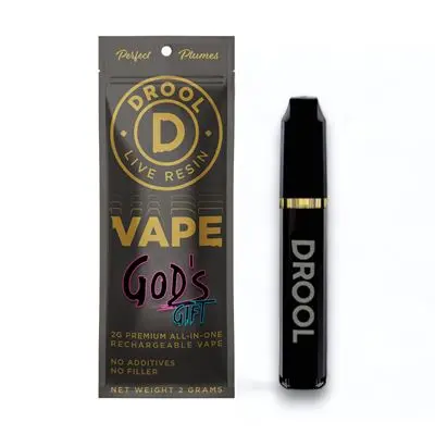 Drool 2g Live Resin Disposable - Gods Gift
