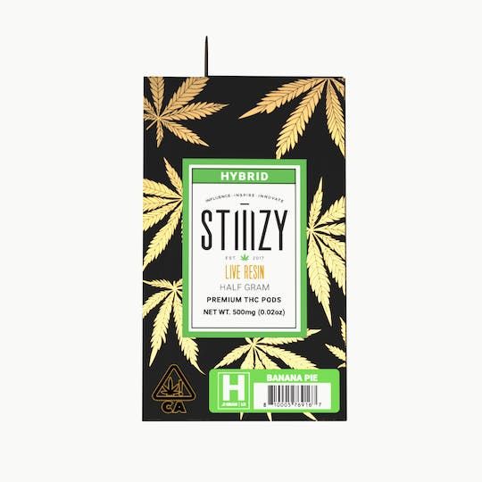 Stiiizy Live Res .5g Banana Pie