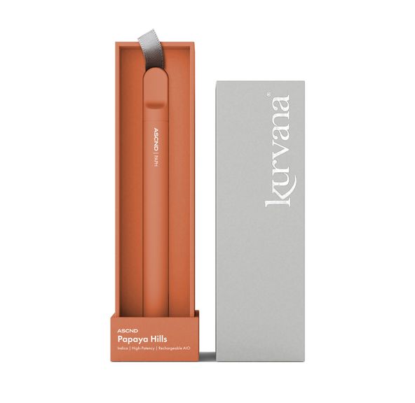 Kurvana- ASCND Papaya Hills Rechargeable AIO 1g (I)
