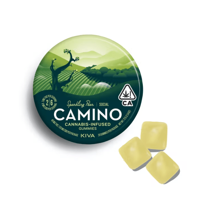 Camino Sparkling Pear CBD "Social" Gummies