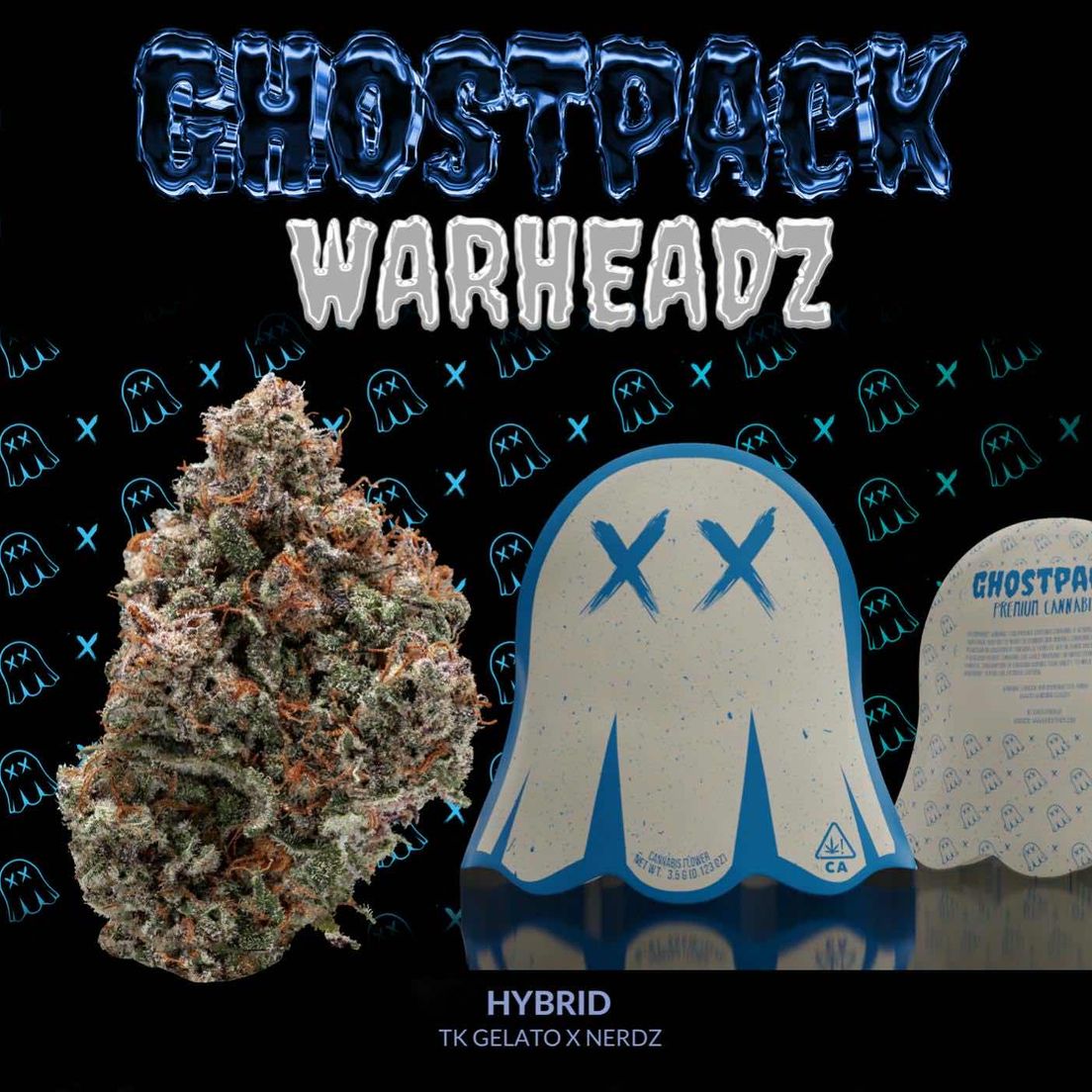 Ghostpack - Warheadz - Exotic Indoor Flower 3.5g