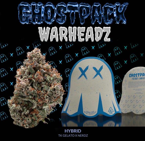 Ghostpack - Warheadz - Exotic Indoor Flower 3.5g