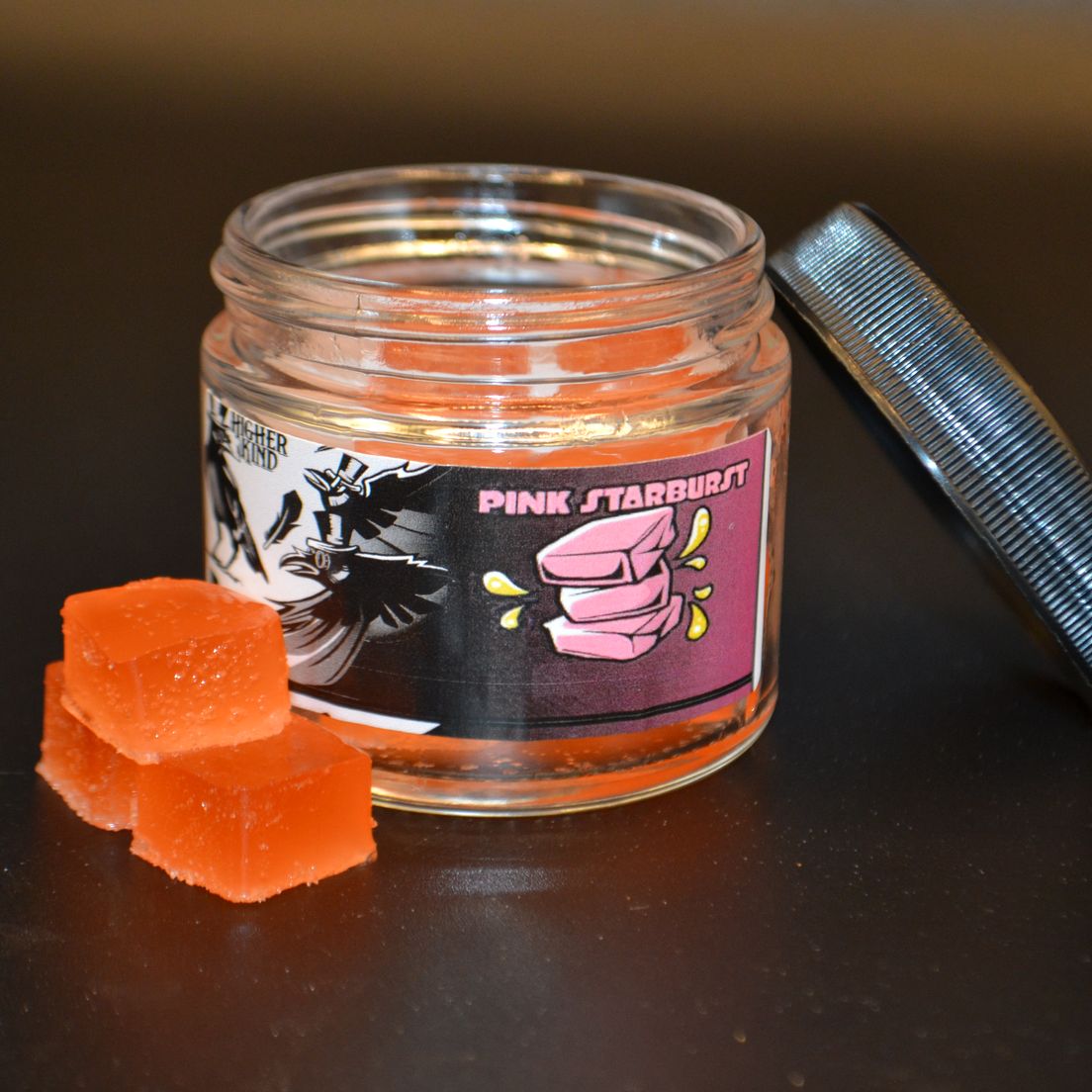 300mg Pink Starburst Gummies