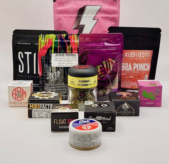 ***PICK 5 Deal!$99 Mix n'Match Any $45 1/8s, 1g Waxes(House Picks) &/OR 100mg Edibles (5 Items Total)
