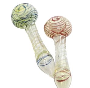 Bd#4 Color Changing Glass Spoon Pipe - Assorted Design