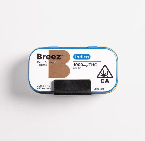 Breez - Indica - 20MG/1000MG Tablets