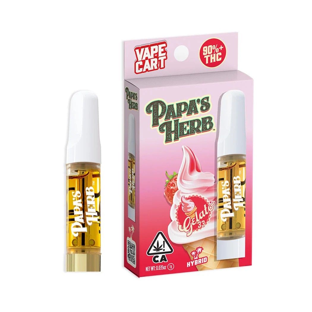 Gelato 33 Vape Cartridge (510)