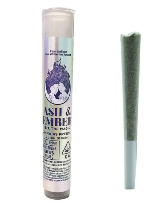 Ash & Ember - Lemon Cherry Preroll 1g