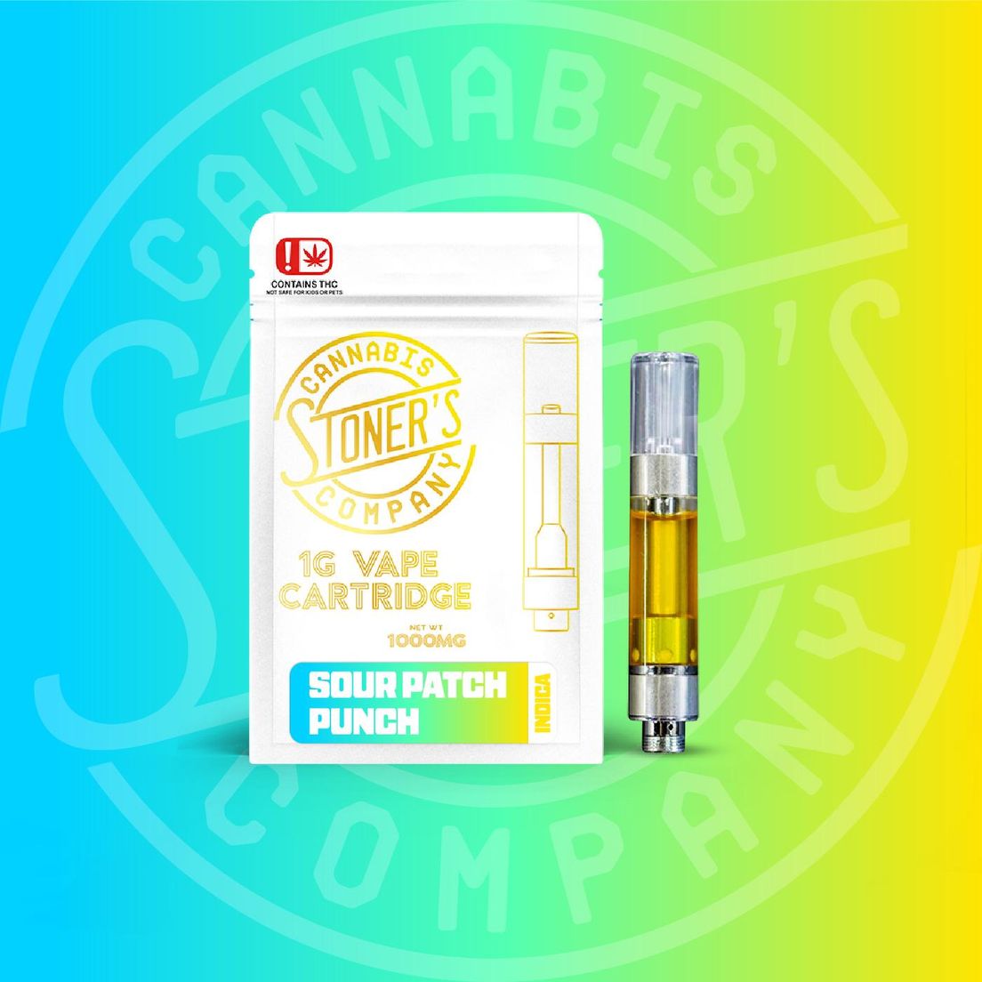 Stoner's Extracts - Cart - Sour Patch Punch - 1g