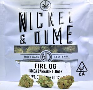(PRE-ORDER ONLY) Fire OG (20% THC) Nickel & Dime