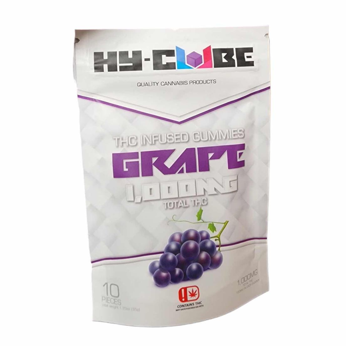 JKJ Hycube Gummy Grape 1000mg
